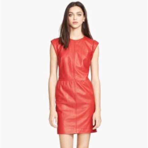 Rachel Zoe ‘Antonia’ Leather Dress - Picture 3 of 12